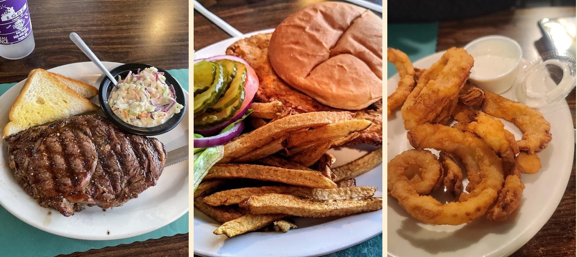 Quackers Steakhouse Menu